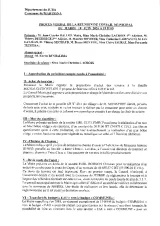 Aperçu du compte rendu du Procès verbal - Conseil municipal du 18 juin 2024